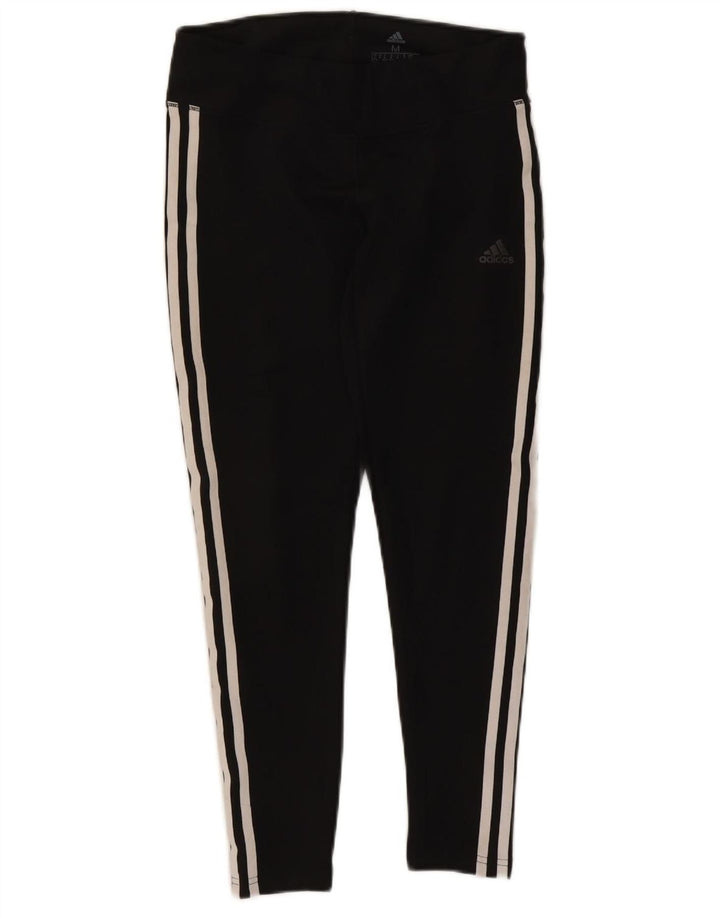 ADIDAS ženske tajice Climalite UK 12/14 Srednje crni poliester