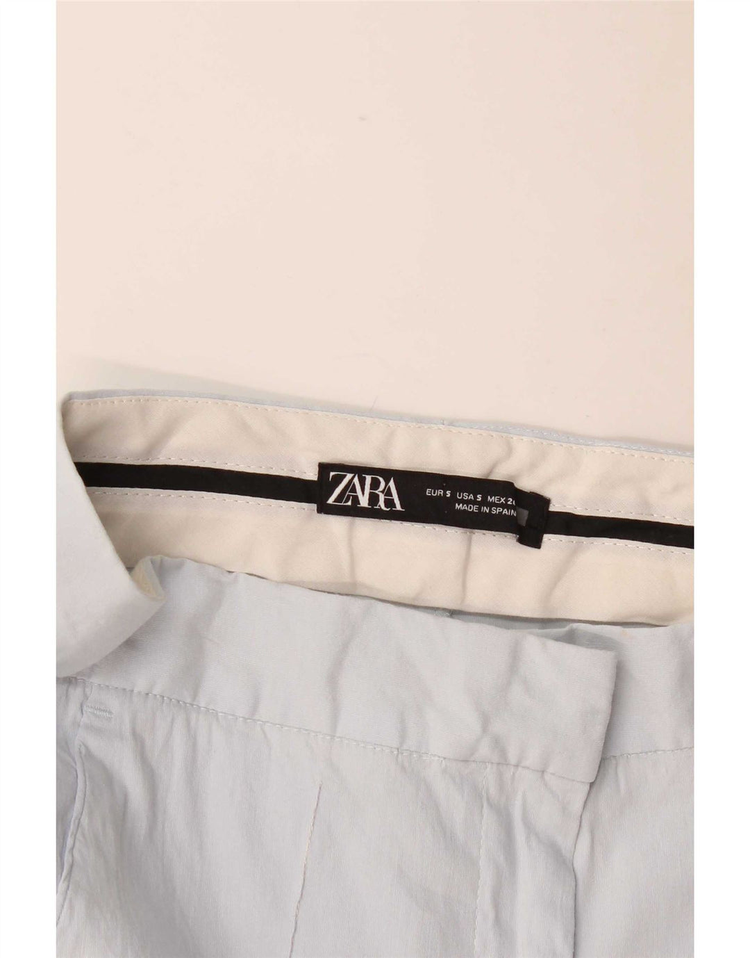 Zara ženske kapri hlače male W26 L17 plave