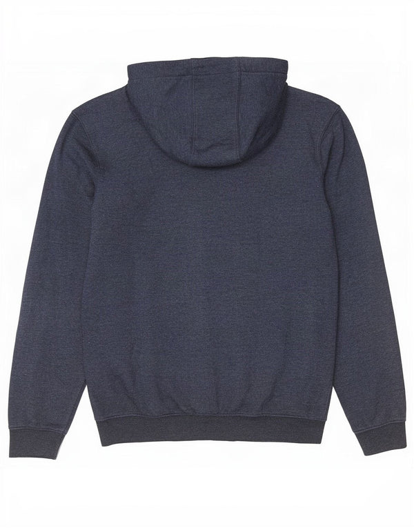 Quiksilver majica s kapuljačom s kapuljačom za dječake 13-14 godina, tamnoplavi pamuk