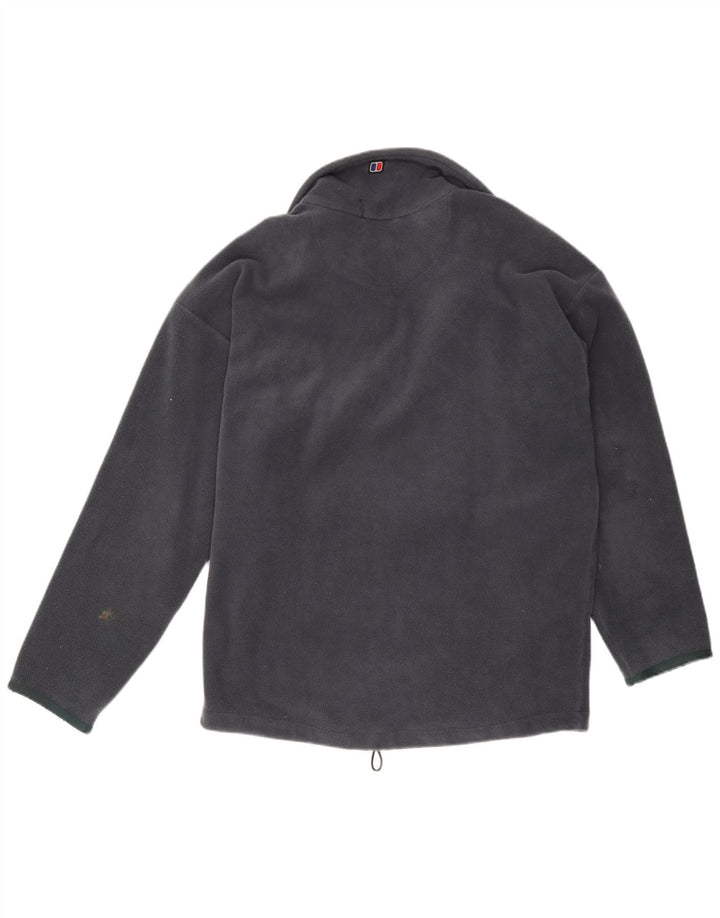 Berghaus muška jakna od flisa UK 40 veliki tamnoplavi poliester