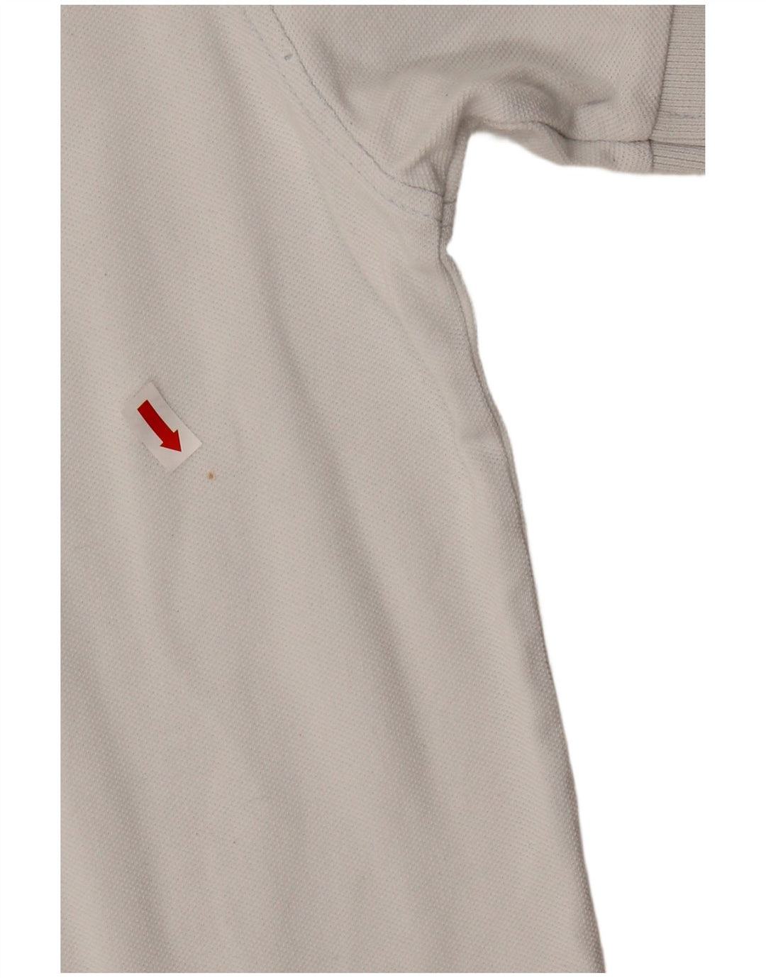 SUN68 Mens Polo Shirt Large White Cotton