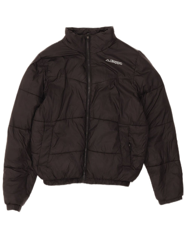 KAPPA ženska podstavljena jakna UK 14 srednje crna