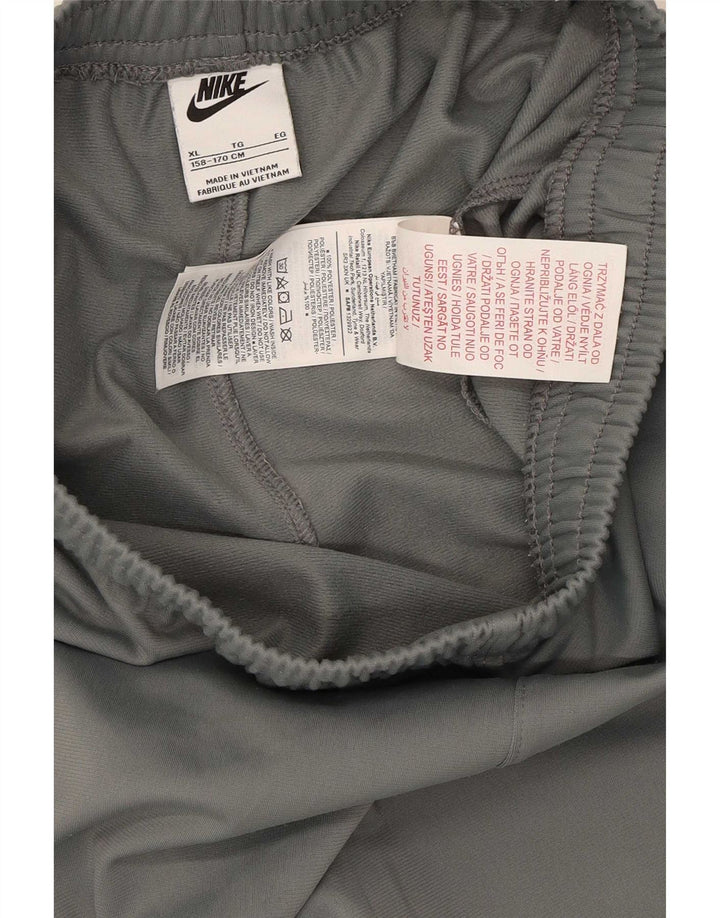 Nike Trenirka za dječake, hlače za trčanje, 13-14 godina, sivi poliester