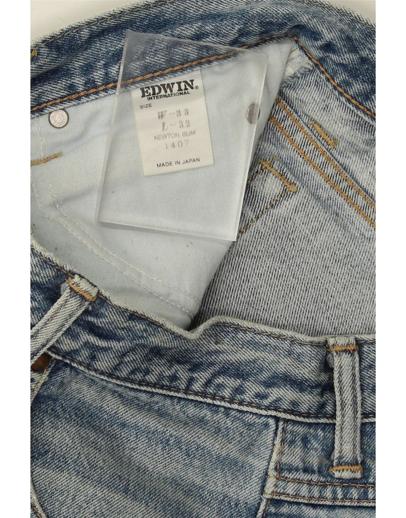 EDWIN Mens Tapered Jeans W33 L32 Blue Cotton Vintage Edwin and Second-Hand Edwin from Messina Hembry 