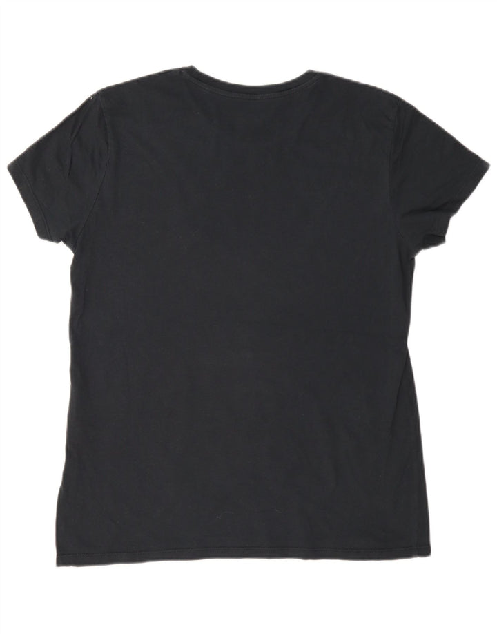 Gornji dio Levi's majice kratkih rukava s velikim grafičkim motivima UK 10 Small Black