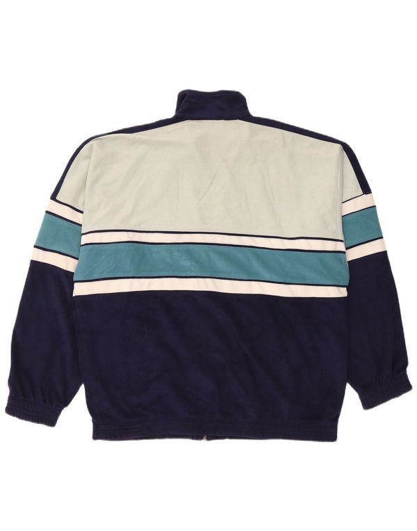 DIADORA Muška gornja jakna trenirke UK 42 Veliki raznobojni blok u boji