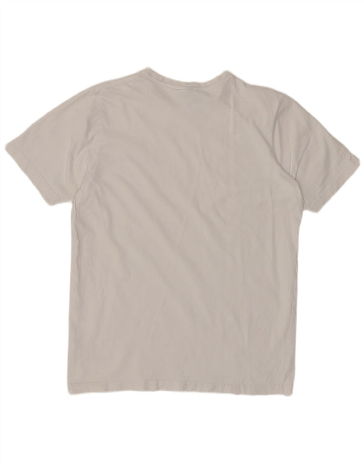 ELLESSE Ženska majica kratkih rukava s grafičkim motivima UK 14 Srednje bijeli pamuk