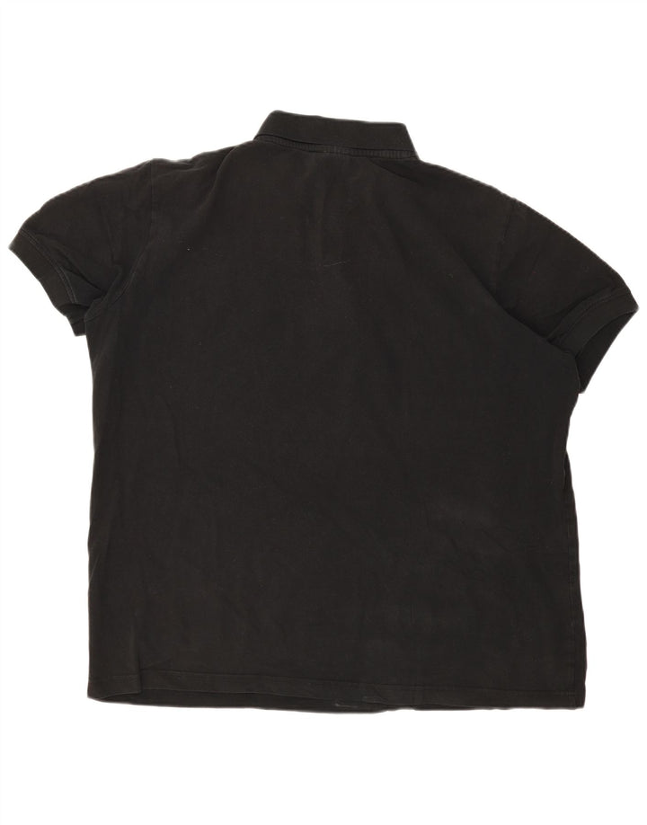 KAPPA muška polo majica 2XL crni pamuk
