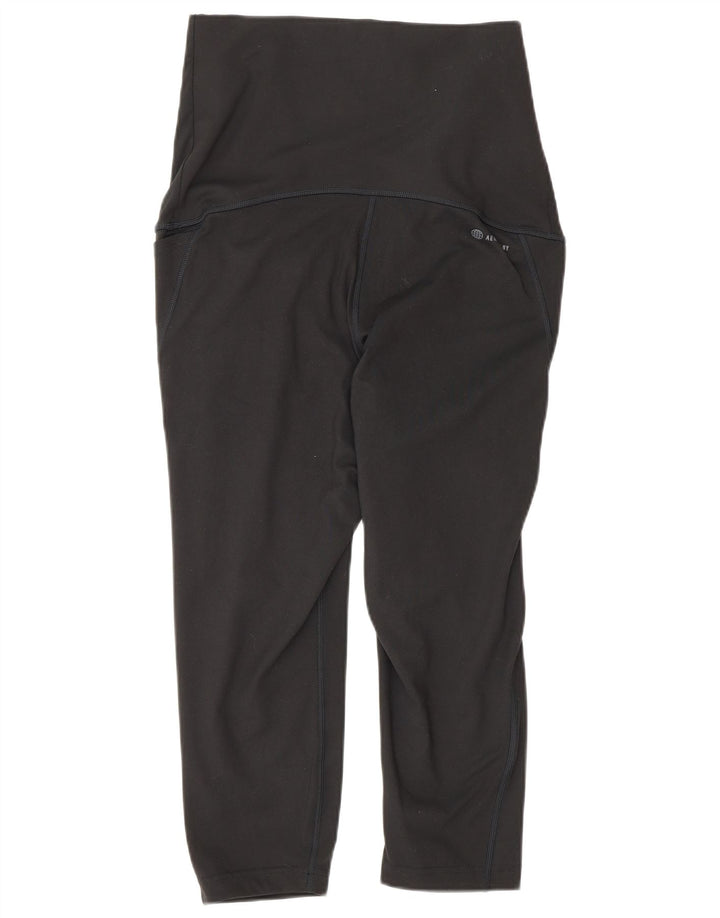 Adidas ženske Capri tajice za trudnice UK 12/14 Srednje crni poliester