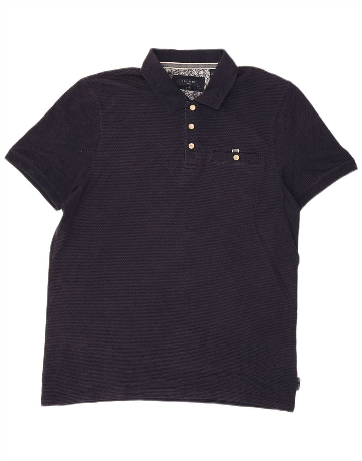 Ted Baker muška polo majica veličine 4 velika tamnoplava modalna