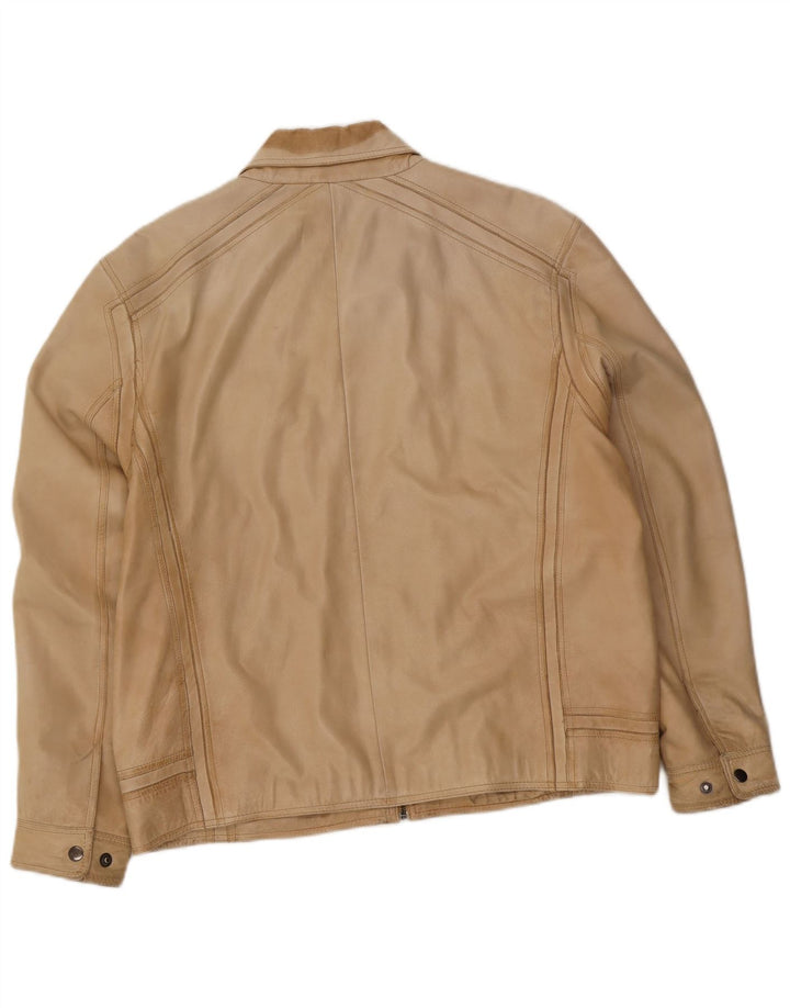 A.W.Dunmore muška kožna jakna UK 40 Large Beige