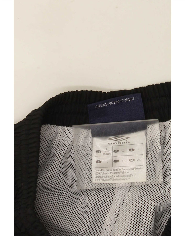 Umbro muške trenirke Hlače Joggers Veliki crni poliester