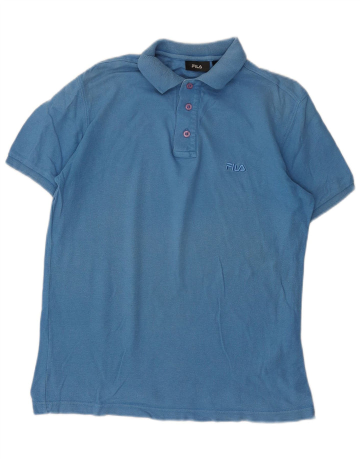 Fila muška polo majica mala plava pamučna