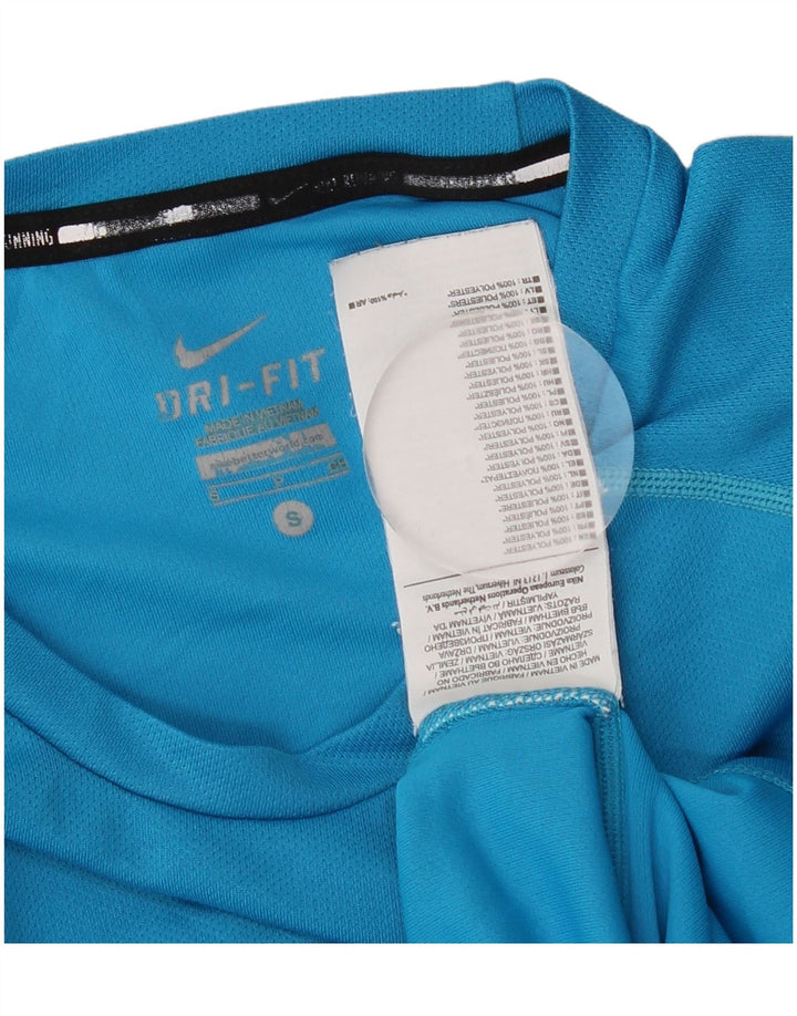 Nike Dri Fit majica kratkih rukava, mali plavi poliester