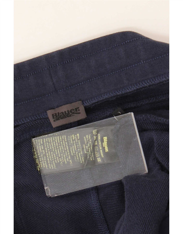 Blauer muške trenirke Hlače Joggers Large tamnoplavi pamuk