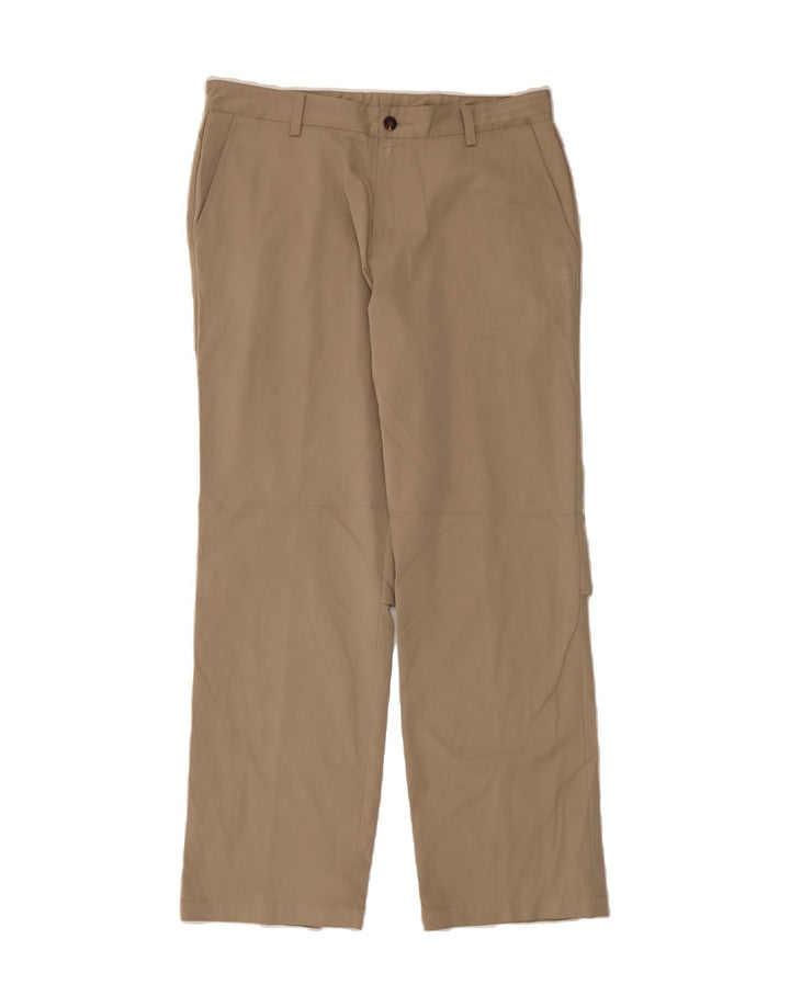 ADIDAS Mens Climacool Straight Chino Trousers W34 L34 Beige Polyester Vintage Adidas and Second-Hand Adidas from Messina Hembry 