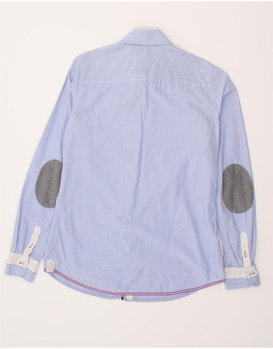TOMMY HILFIGER Womens Shirt US 4 Small Blue Cotton Vintage Tommy Hilfiger and Second-Hand Tommy Hilfiger from Messina Hembry 