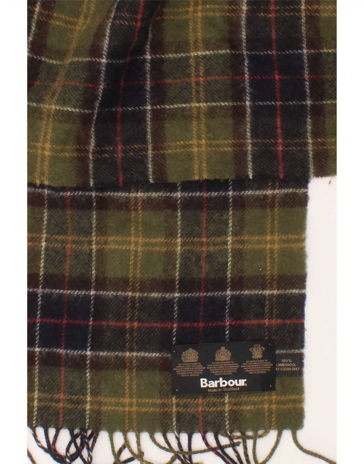 Barbour muški pravokutni šal jedne veličine, zeleni karirani