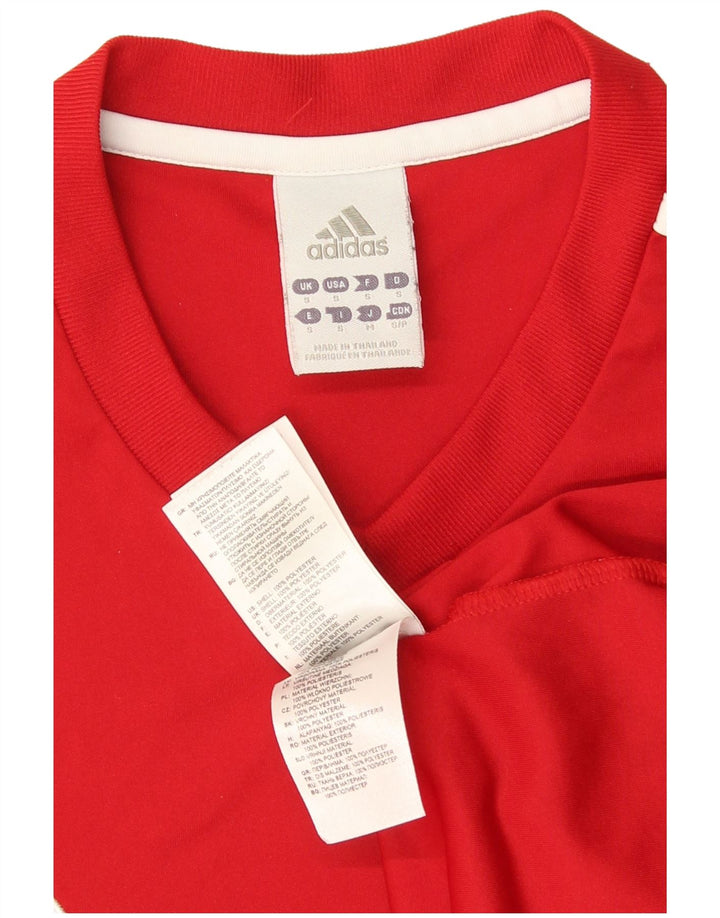 Adidas muška majica Climalite Mali crveni poliester