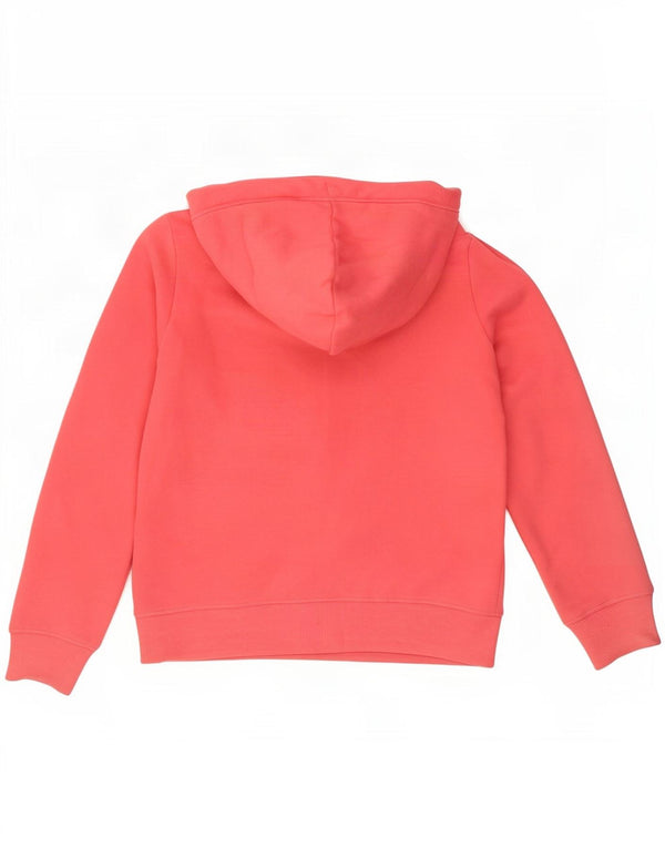 Superdry ženski pulover s kapuljačom s patentnim zatvaračem UK 10 Mali ružičasti pamuk