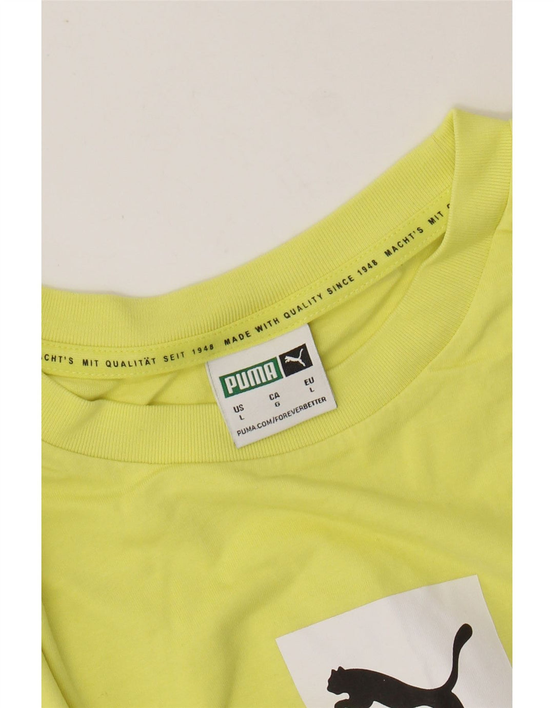 PUMA muška velika žuta majica s grafičkim motivima