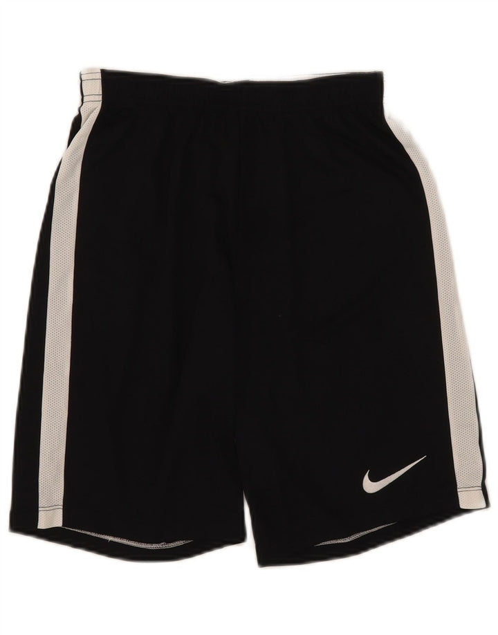 Nike muške Dri Fit sportske kratke hlače male crne boje od poliestera