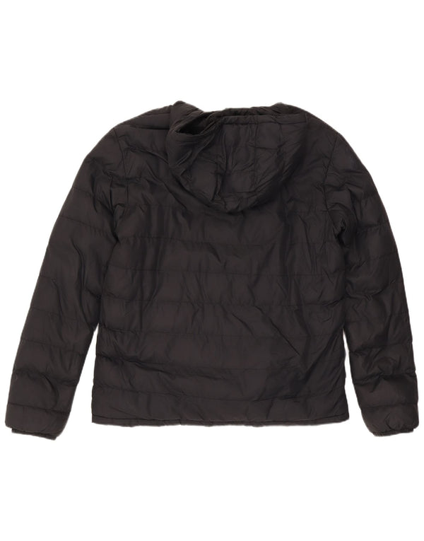 Mountain Warehouse Muška podstavljena jakna s kapuljačom UK 40 Veliki crni najlon