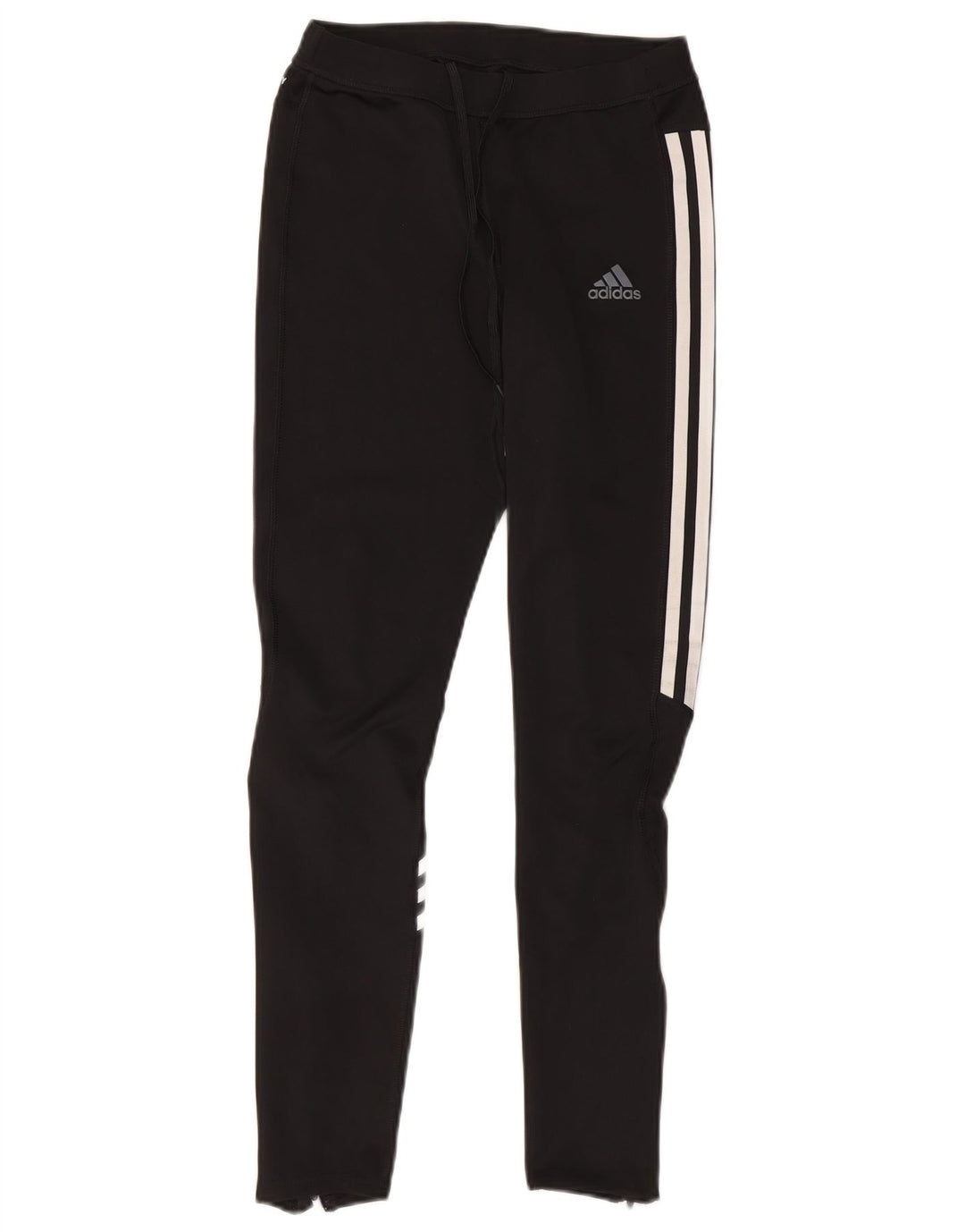 Adidas ženske Aeroready tajice UK 12 Srednje crni poliester