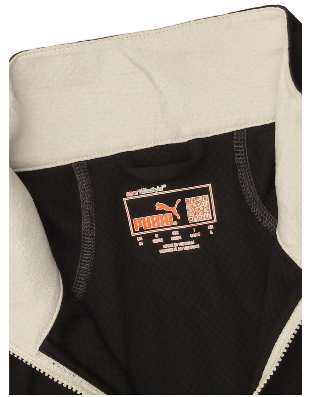 Puma gornji dio trenirke s patentnim izrezom, velika crna