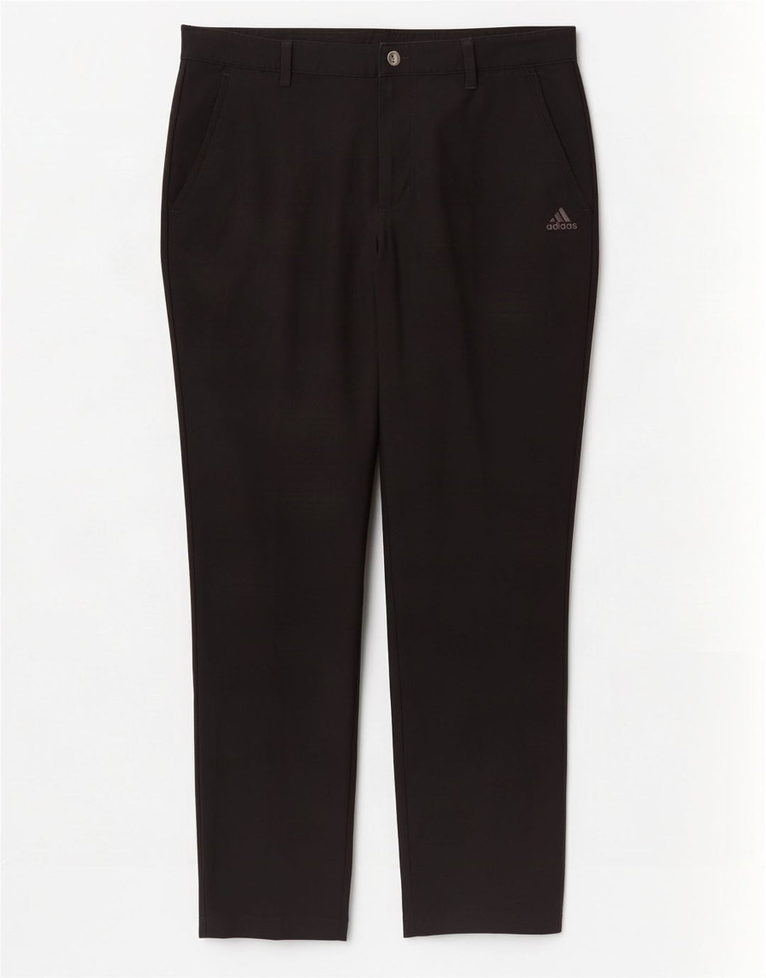 Adidas muške uske chino hlače W34 L32 crni poliester