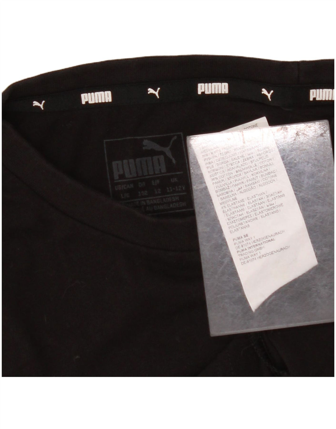 ADIDAS majica kratkih rukava za dječake, 11-12 godina, crni pamuk