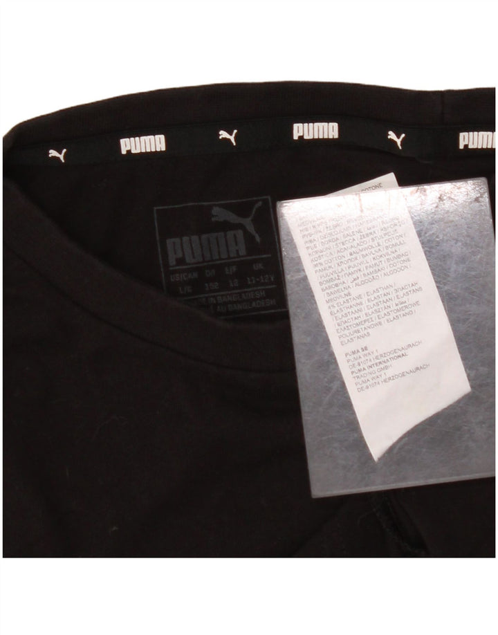 ADIDAS majica kratkih rukava za dječake, 11-12 godina, crni pamuk