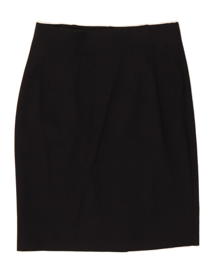 MARKS & SPENCER Womens Pencil Dress UK 14 Medium W30  Black Classic Vintage Marks & Spencer and Second-Hand Marks & Spencer from Messina Hembry 