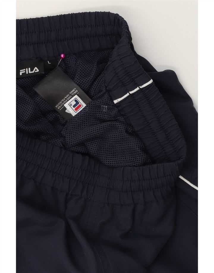 Fila muške sportske kratke hlače velike tamnoplave poliesterske boje