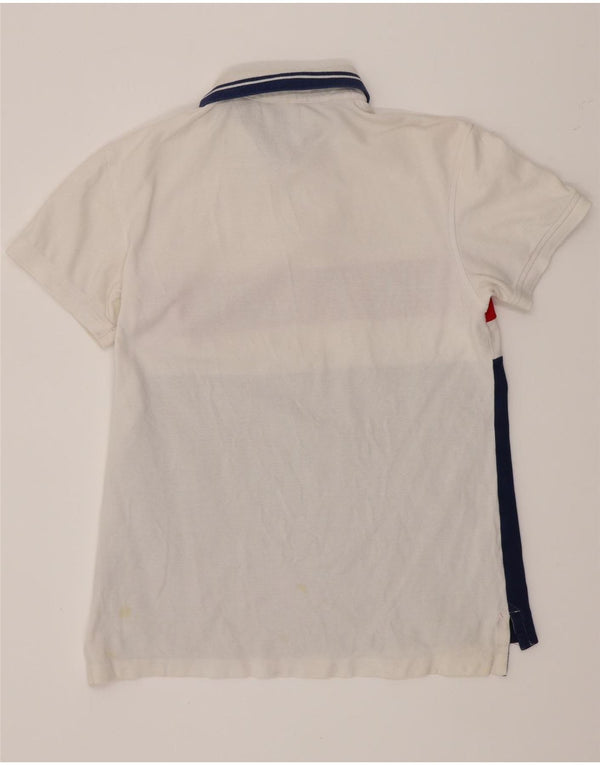 Tommy Hilfiger muška polo majica prilagođenog kroja srednje bijele boje