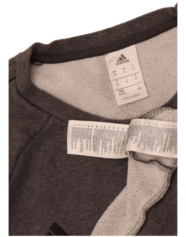 Adidas muška majica XL sivi pamuk