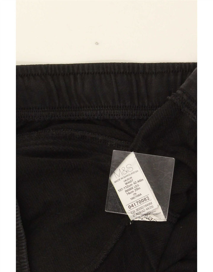 Marks & Spencer muške hlače za trenirku 2XL, crni pamuk
