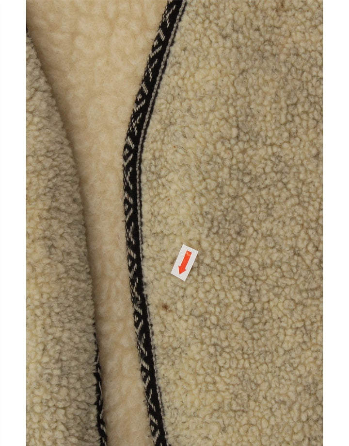 VINTAGE muška šerpa majica IT 52/54 XL bež nova vuna