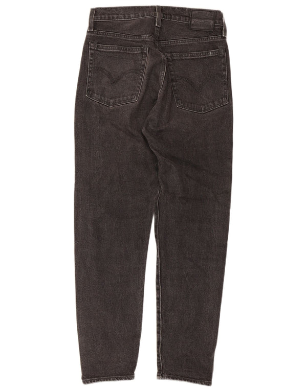 Levi's ženske sužene traperice W26 L27 crni pamuk