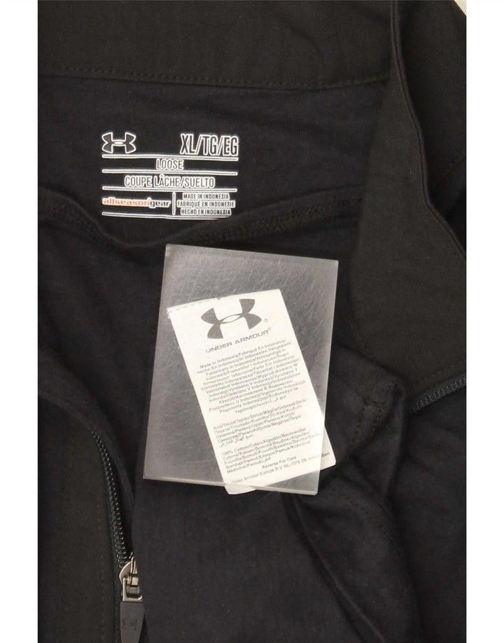 UNDER ARMOUR Gornji dio trenirke XL za sve sezone, crni