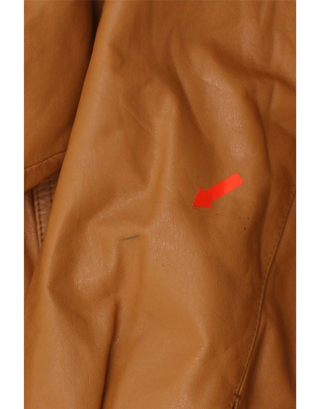 VINTAGE Mens Leather Coat UK 40 Large Brown Leather Vintage Vintage and Second-Hand Vintage from Messina Hembry 