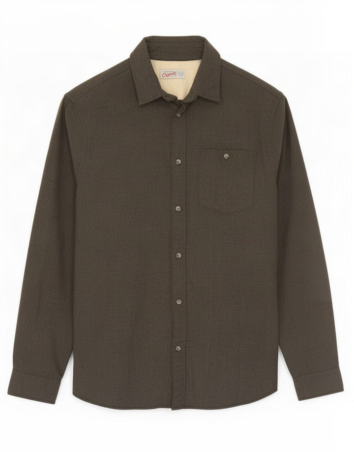 Jack & Jones muška flanelska košulja srednje sivi pamuk