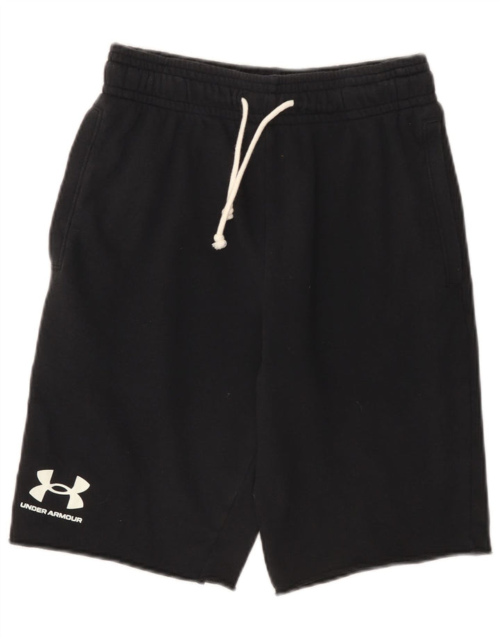 Under Armour, male crne muške sportske kratke hlače s grafikom