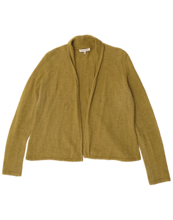 Laura Ashley Ženski otvoreni kardigan pulover UK 14 Large Green