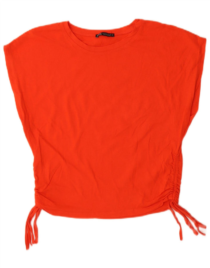 Zara ženska majica kratkih rukava UK 10 Small Orange