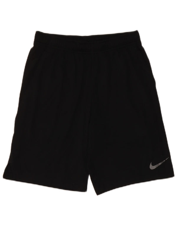 Male crne sportske kratke hlače Nike Dri Fit od poliestera