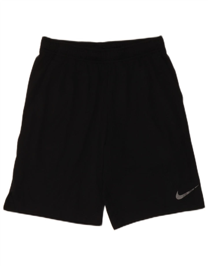 Male crne sportske kratke hlače Nike Dri Fit od poliestera