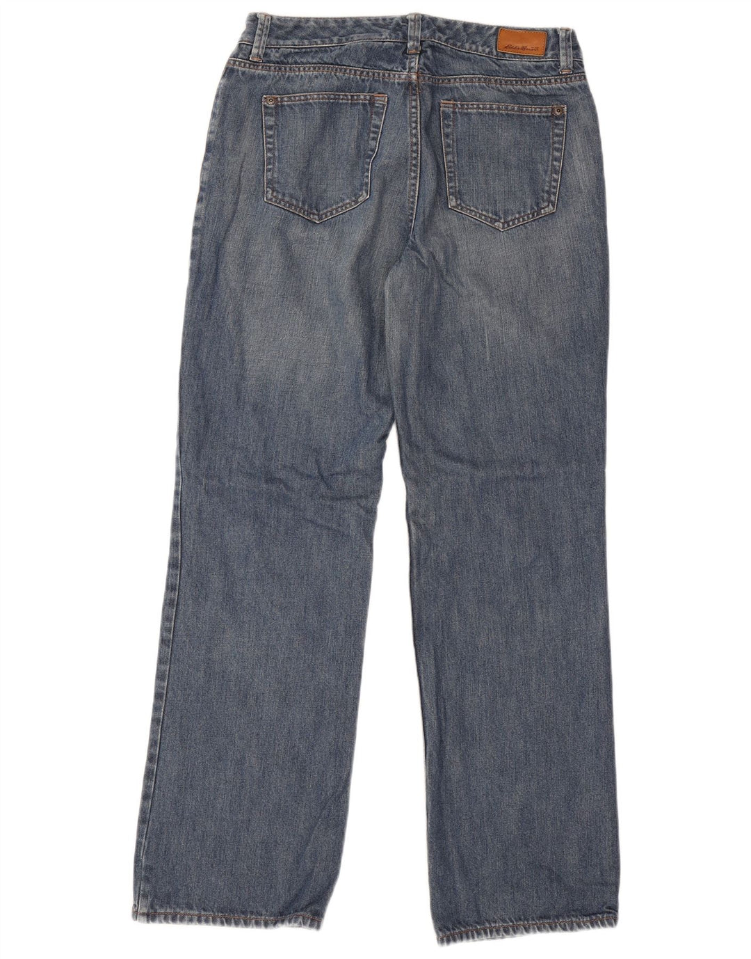 EDDIE BAUER Ženske ravne traperice US 6 srednje W30 L30 plavi pamuk