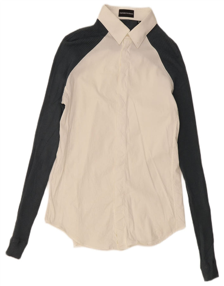 Emporio Armani muška košulja veličina 39 15 1/2 srednje bijele boje