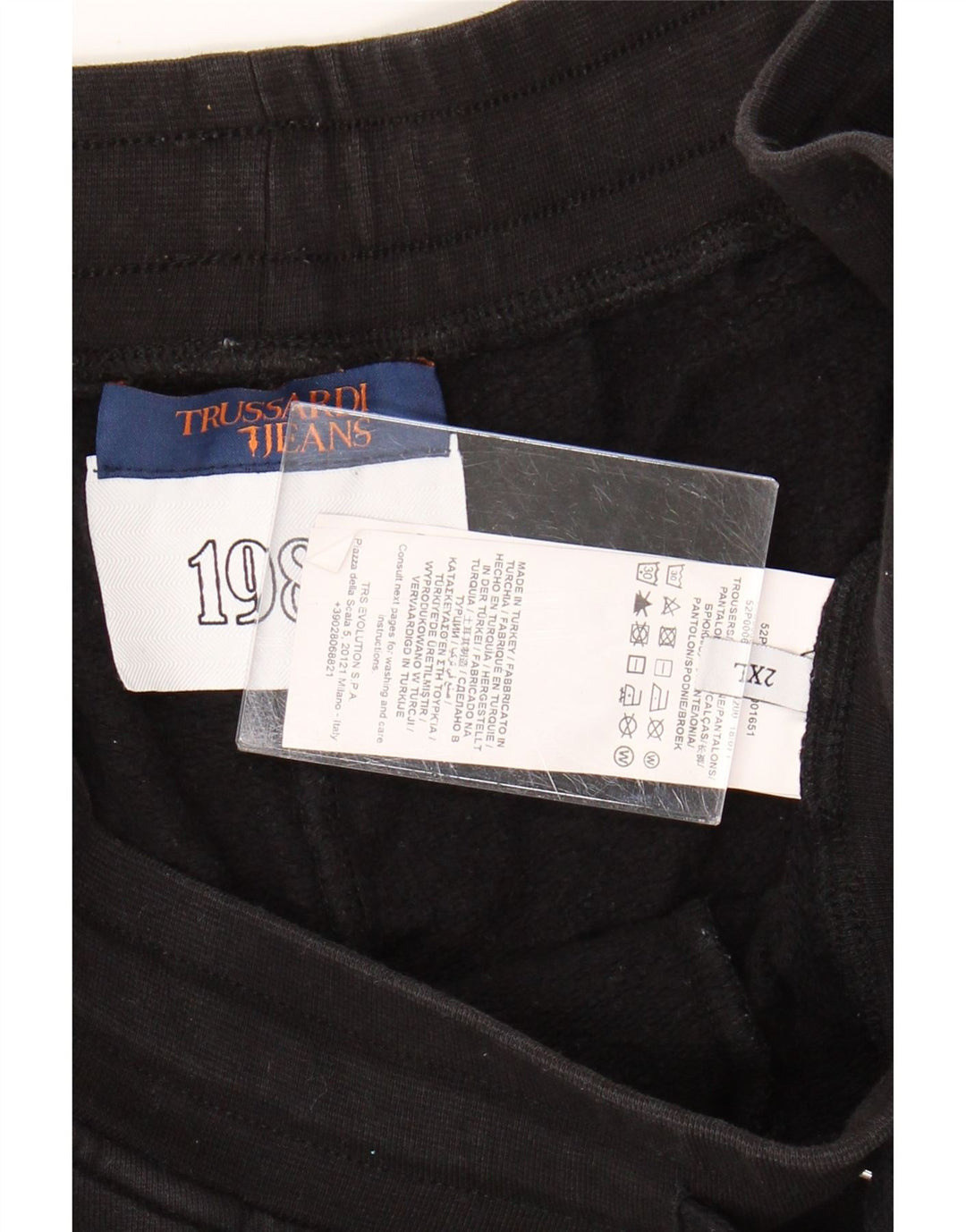 Trussardi ženske UK 20 2XL crni pamuk